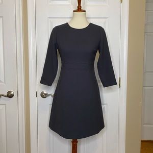 BANANA REPUBLIC FACTORY Petite Grey A-line Dress